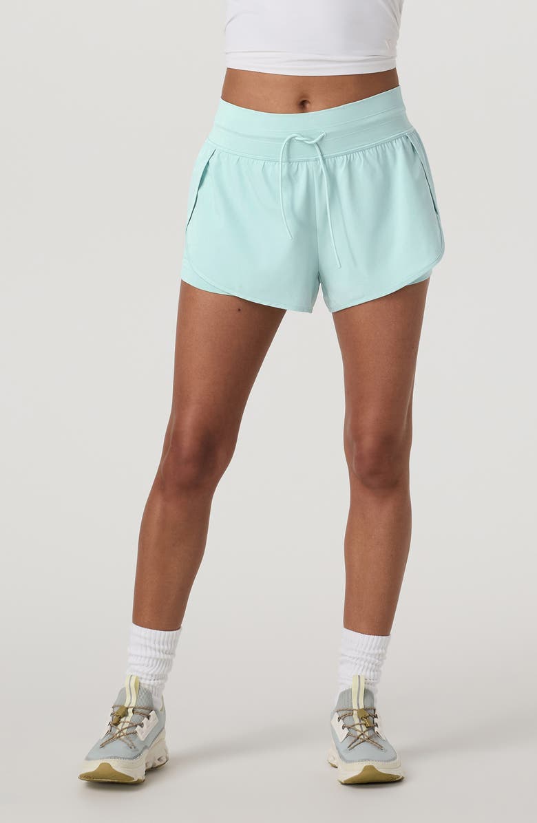 Vuori Daily Speed Pull-On Shorts, Alternate, color, Spearmint