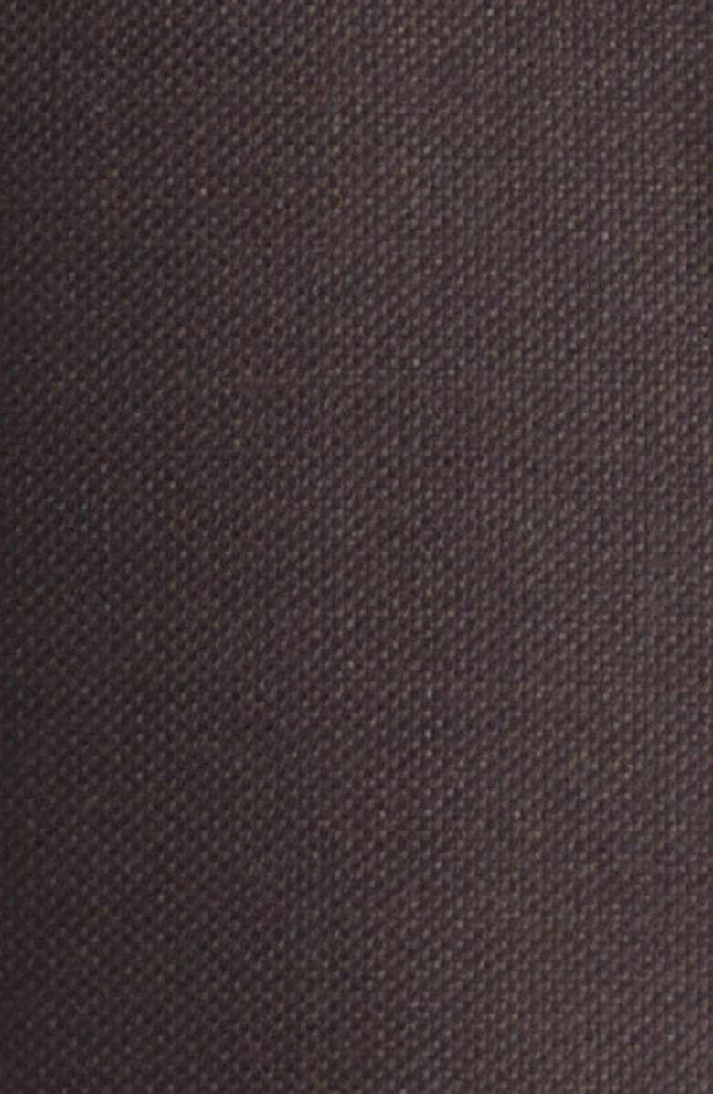 Thom Sweeney Double Breasted Wool Blazer, Alternate, color, Dark Brown