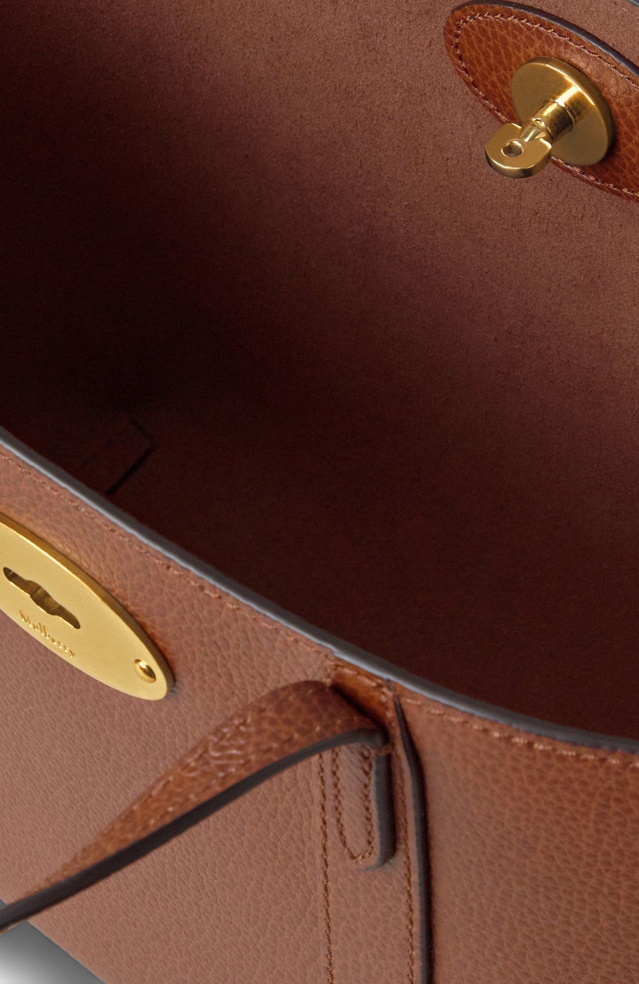 Mulberry Mini Bayswater Tote, Alternate, color, Oak