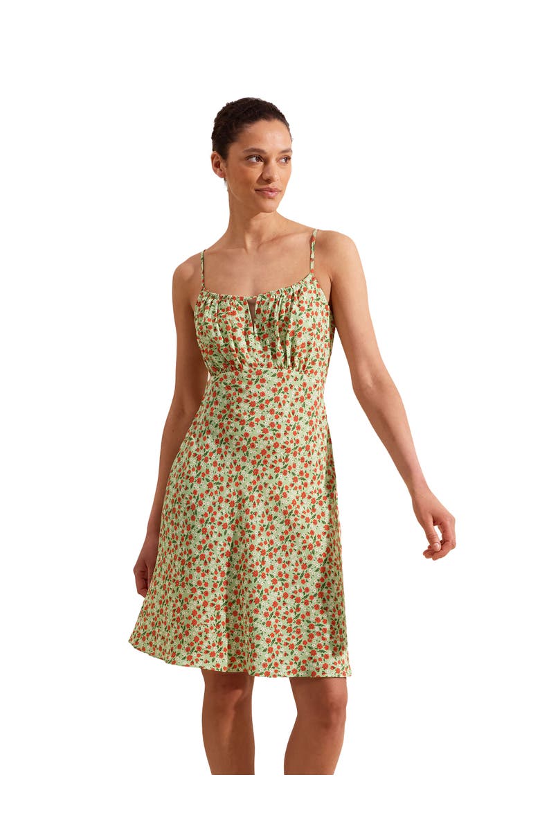 Ro&Zo Ditsy Mini Dress, Main, color,