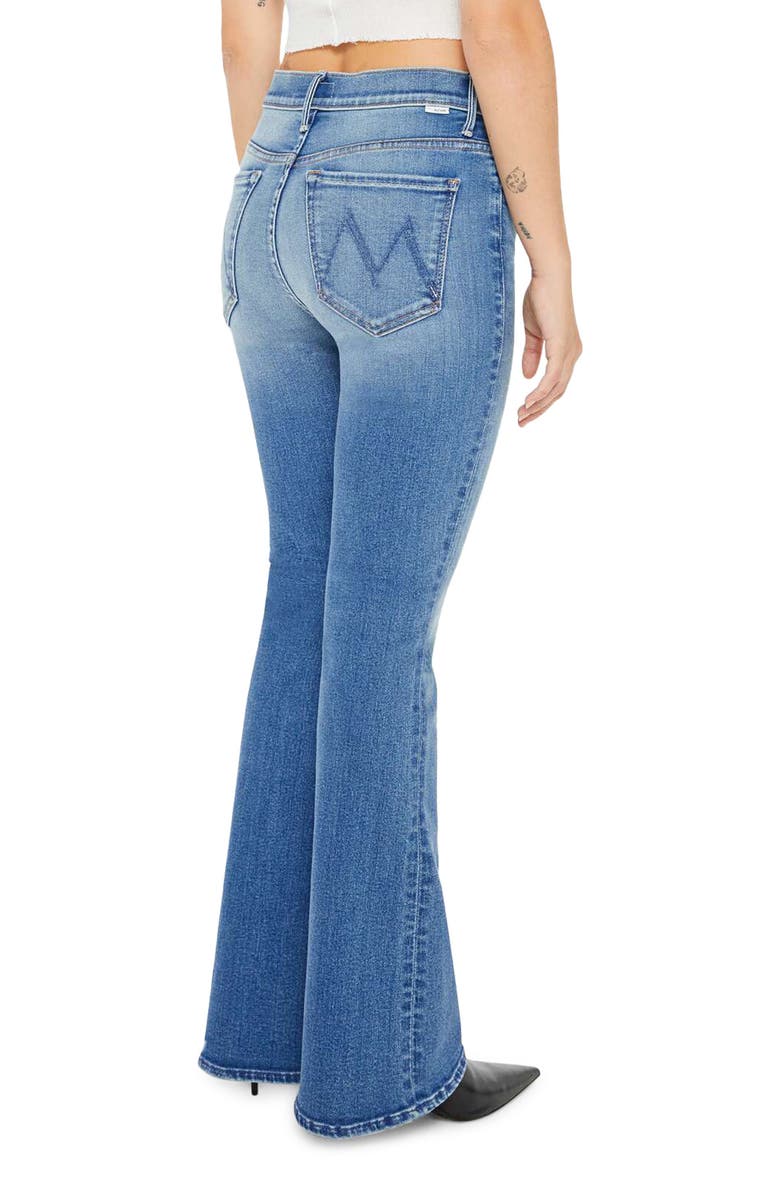 MOTHER Lil' Weekend Flare Jeans, Alternate, color, Layover