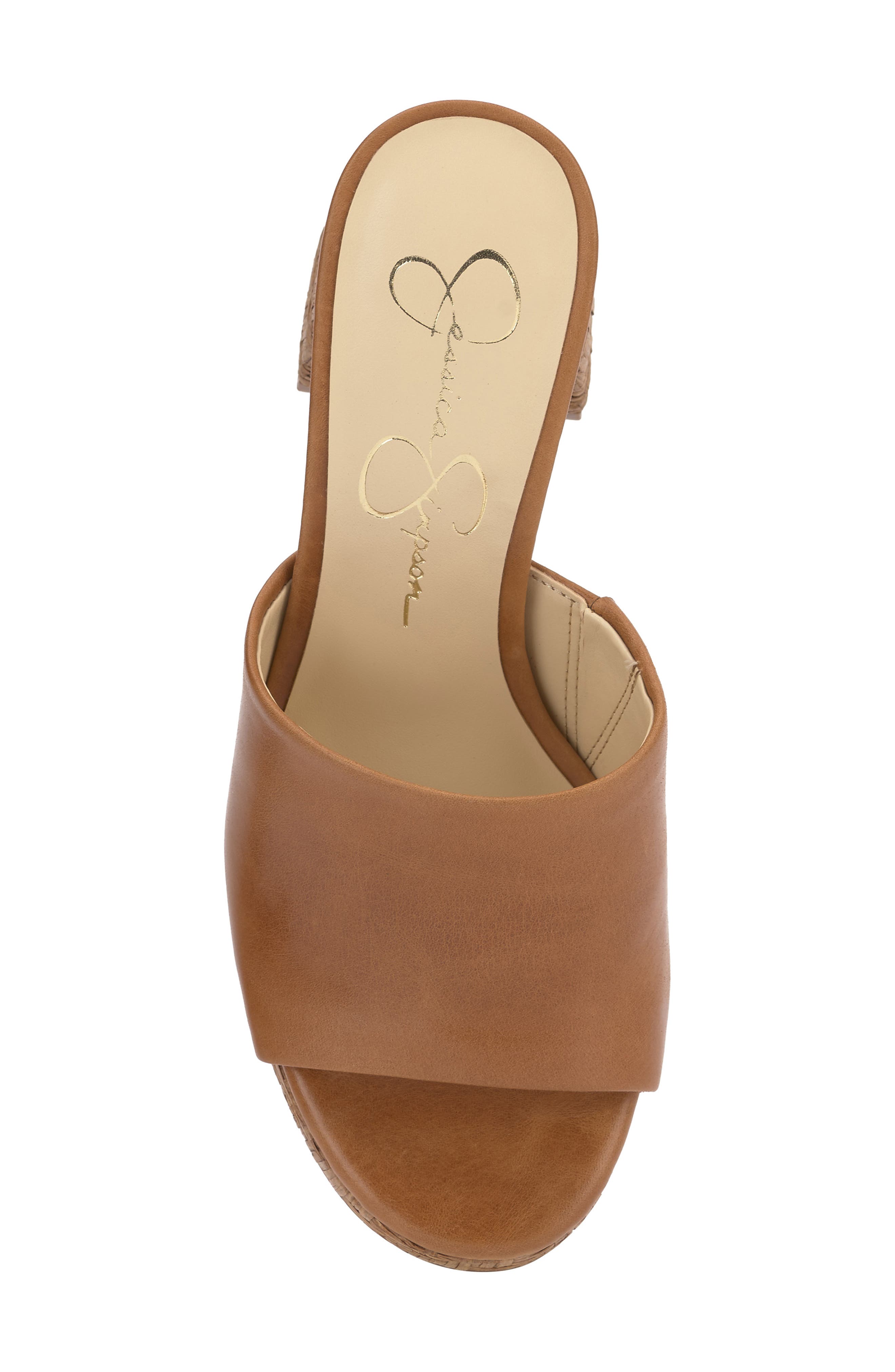 Jessica Simpson Kameena Platform Wedge Sandal, Alternate, color, Brown Sugar