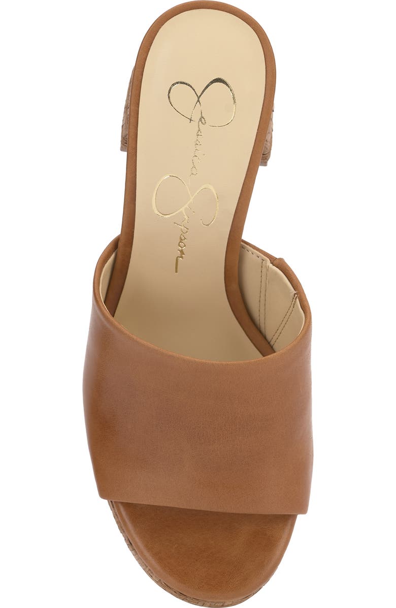 Jessica Simpson Kameena Platform Wedge Sandal, Alternate, color, Brown Sugar