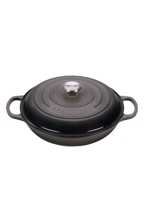 Signature 3.5-Quart Enameled Cast Iron Braiser
