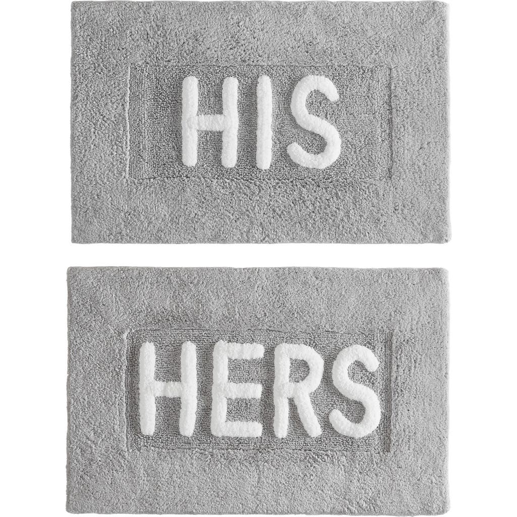 Jean Pierre New York His & Hers Bath Mat Set