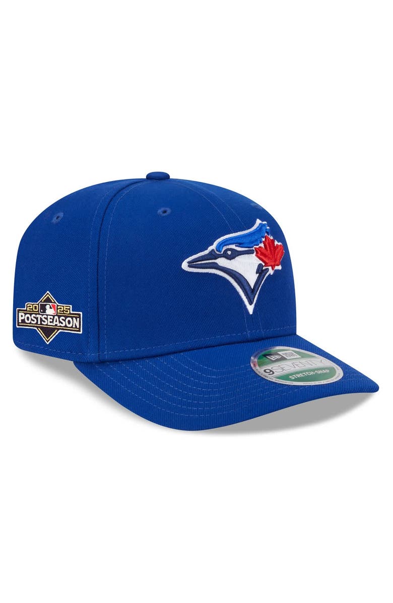 New Era Men's New Era Royal Toronto Blue Jays 2025 MLB Postseason Side Patch 9SEVENTY Adjustable Hat, Main, color, 