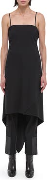 Helmut Lang Asymmetric Hem Wool Dress