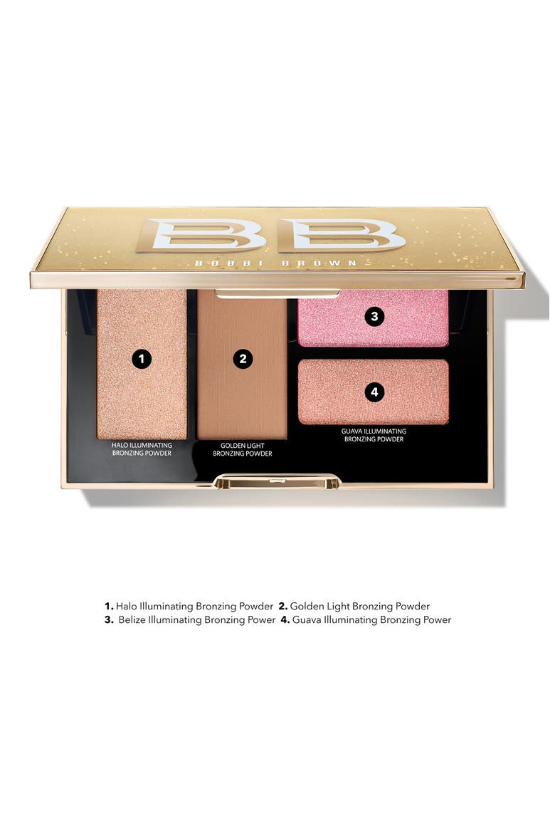 Take It To Glow Highlight & Bronzing Powder Palette, Alternate, color, NO COLOR
