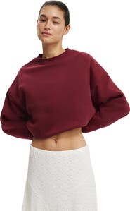 Cotton On Women's Oversized Fleece Sweatshirt