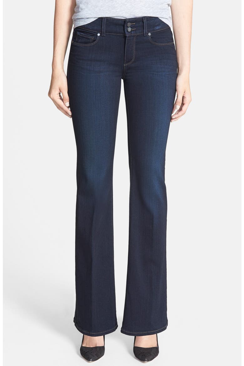 'Transcend - Hidden Hills' Bootcut Stretch Jeans, Main, color, MONA