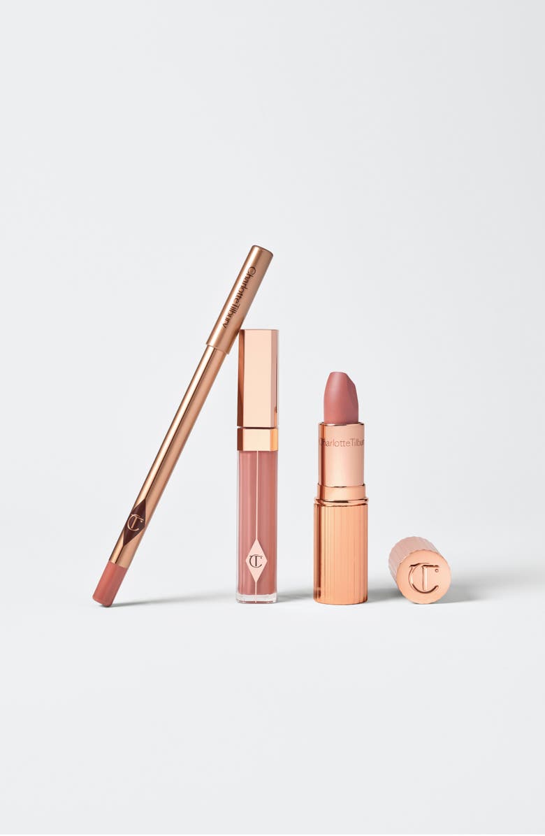 Charlotte Tilbury The Pillow Talk Full Size Lip Kit, Alternate, color,
