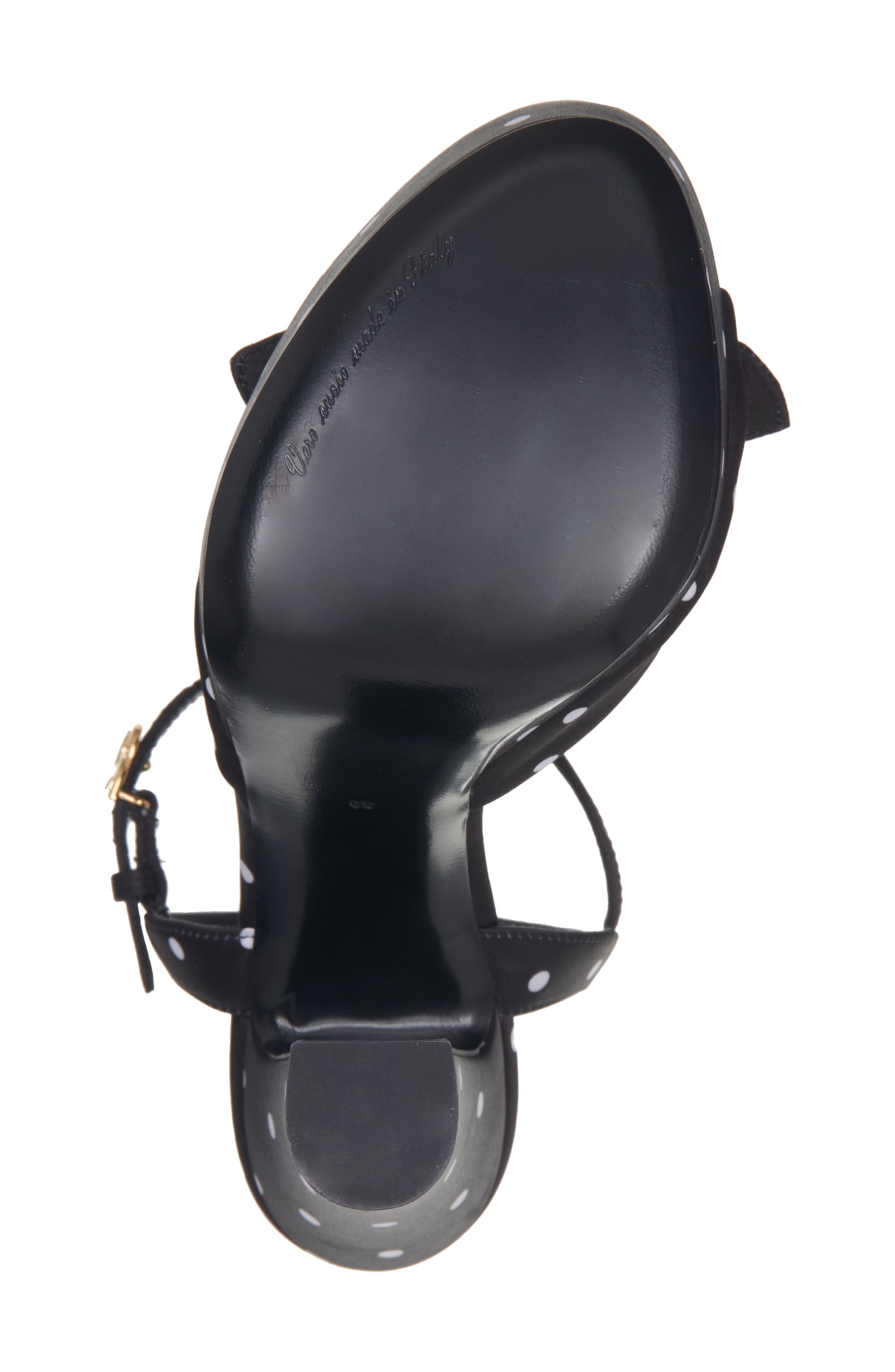 Dolce&Gabbana Mambo Platform Sandal, Alternate, color, Nero