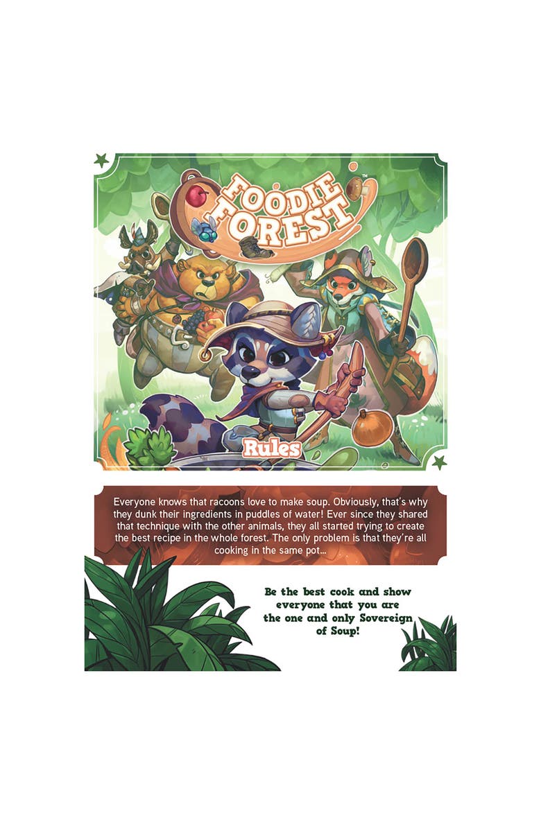 IELLO Foodie Forest Tricktaking Card Game, Ages 8+, Alternate, color, 