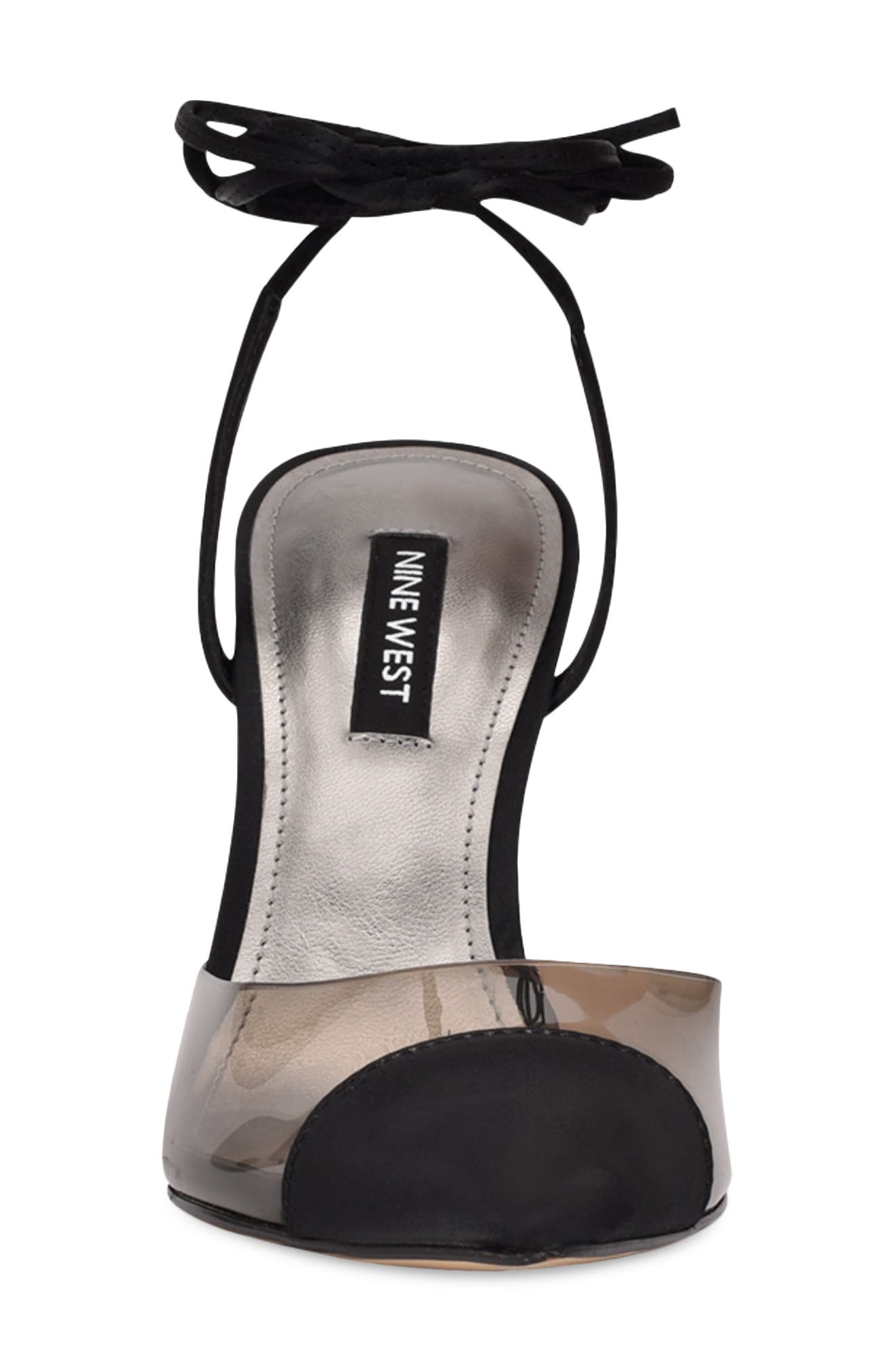 Nine West Ferest Ankle Tie Pointed Toe Pump, Alternate, color, 