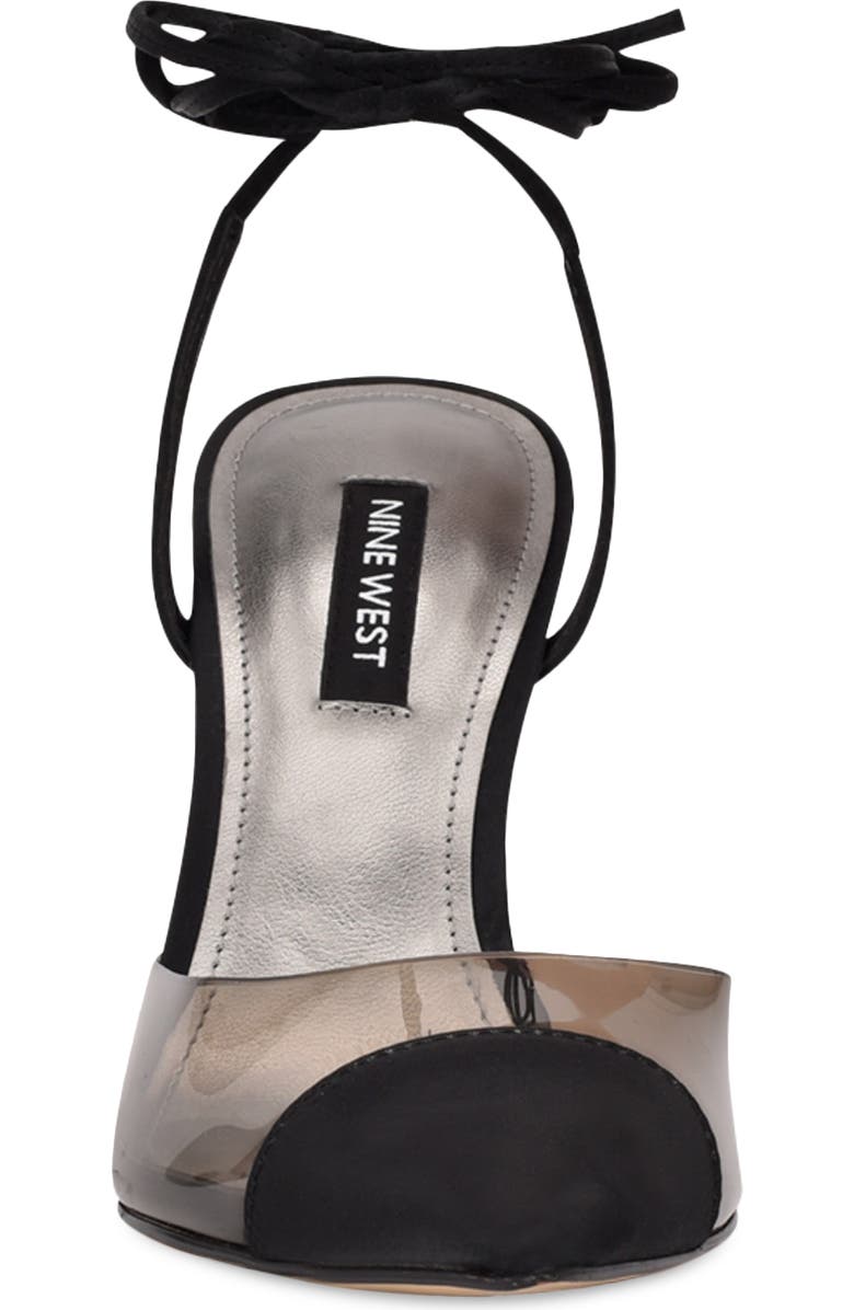 Nine West Ferest Ankle Tie Pointed Toe Pump, Alternate, color,