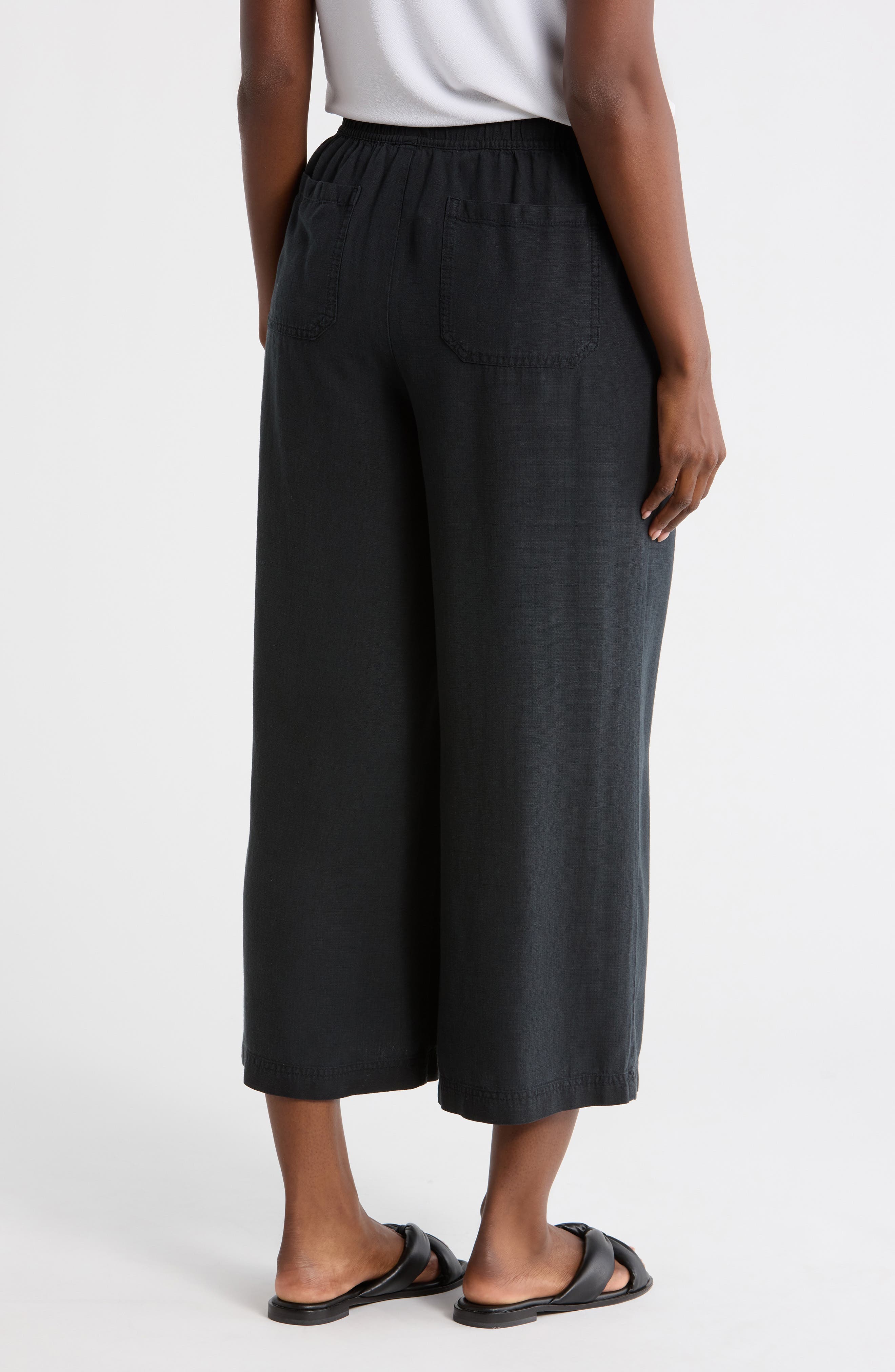 Angie Cropped Palazzo Pants - image 2