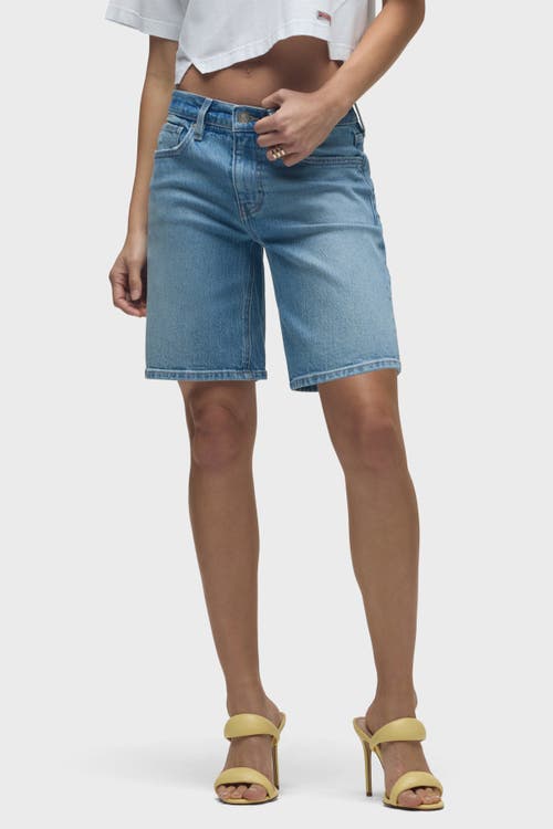 Hudson Jeans London Low Rise Long Short In Fresca