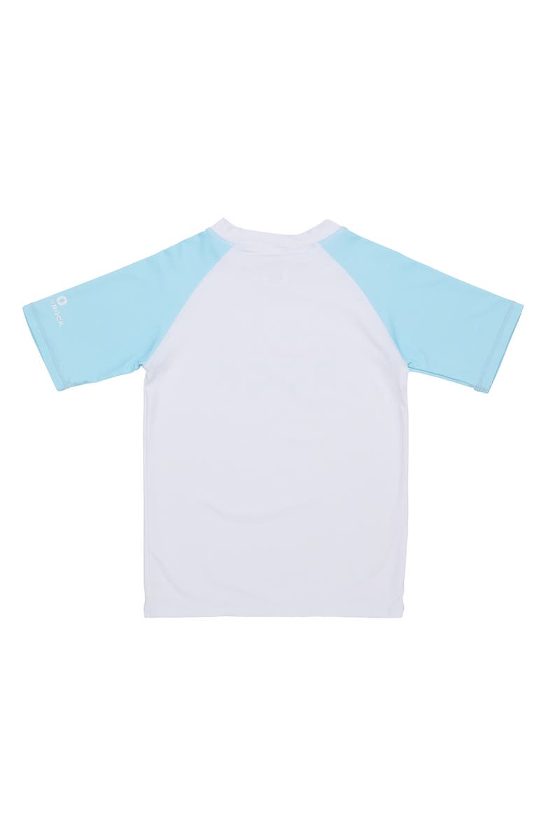 Snapper Rock Kids' Short Sleeve Rashguard, Alternate, color, Blue