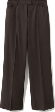 MANGO Wide Leg Pants