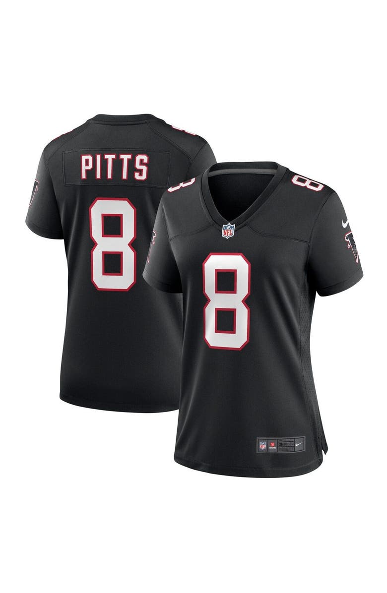 Nike Women's Nike Kyle Pitts Black Atlanta Falcons Game Jersey, Main, color,