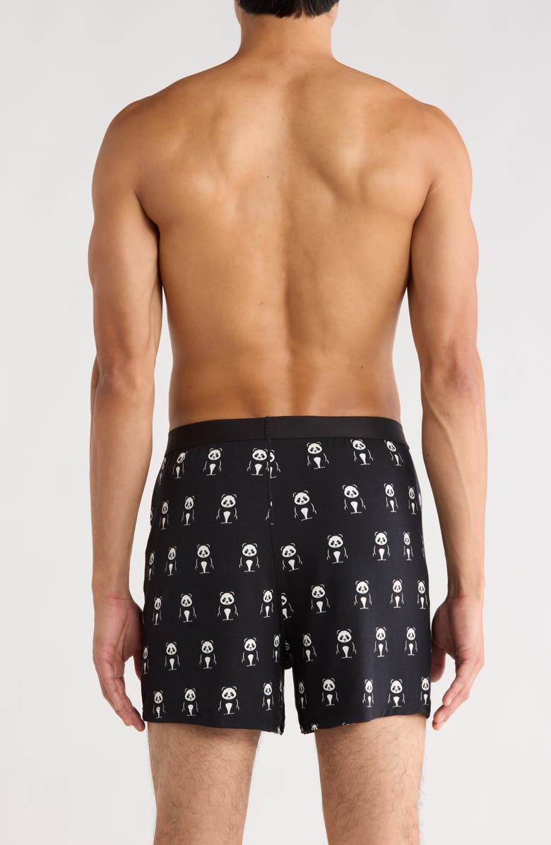 MeUndies Knit Boxers, Alternate, color, Undercover Panda