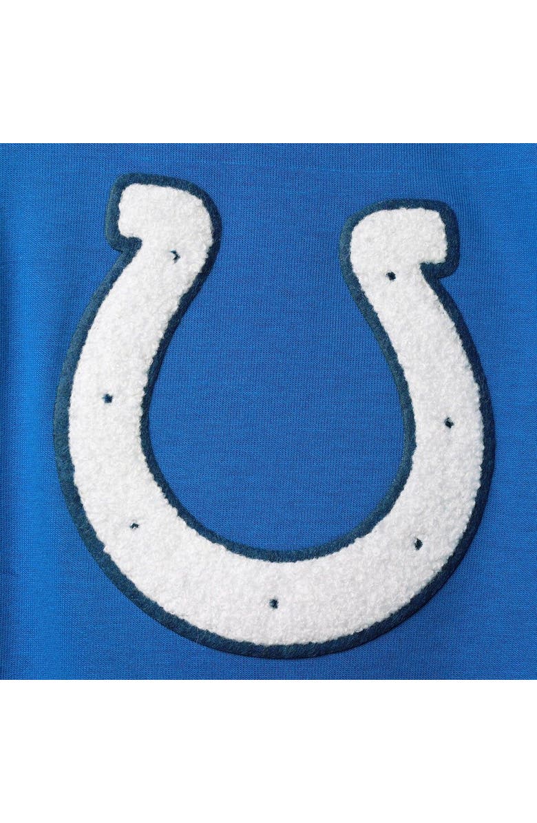 PRO STANDARD Men's Pro Standard Royal Indianapolis Colts 4-Hit Full-Zip Hoodie, Alternate, color, 