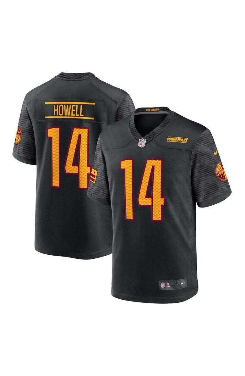 Nike Youth Nike Sam Howell Black Washington Commanders Game Jersey, Main, color, 