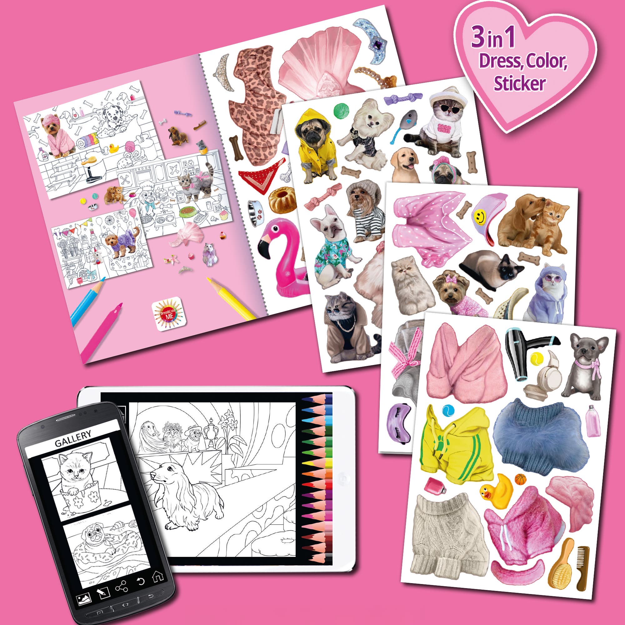 book 'n' app pApplishing house 3 In 1 Activity Book | Nordstrom