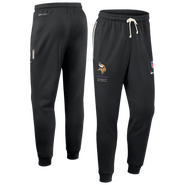 Nike Men's Nike Black Minnesota Vikings Sideline Standard Issue Touchback Kick Dri-FIT Taper Pants