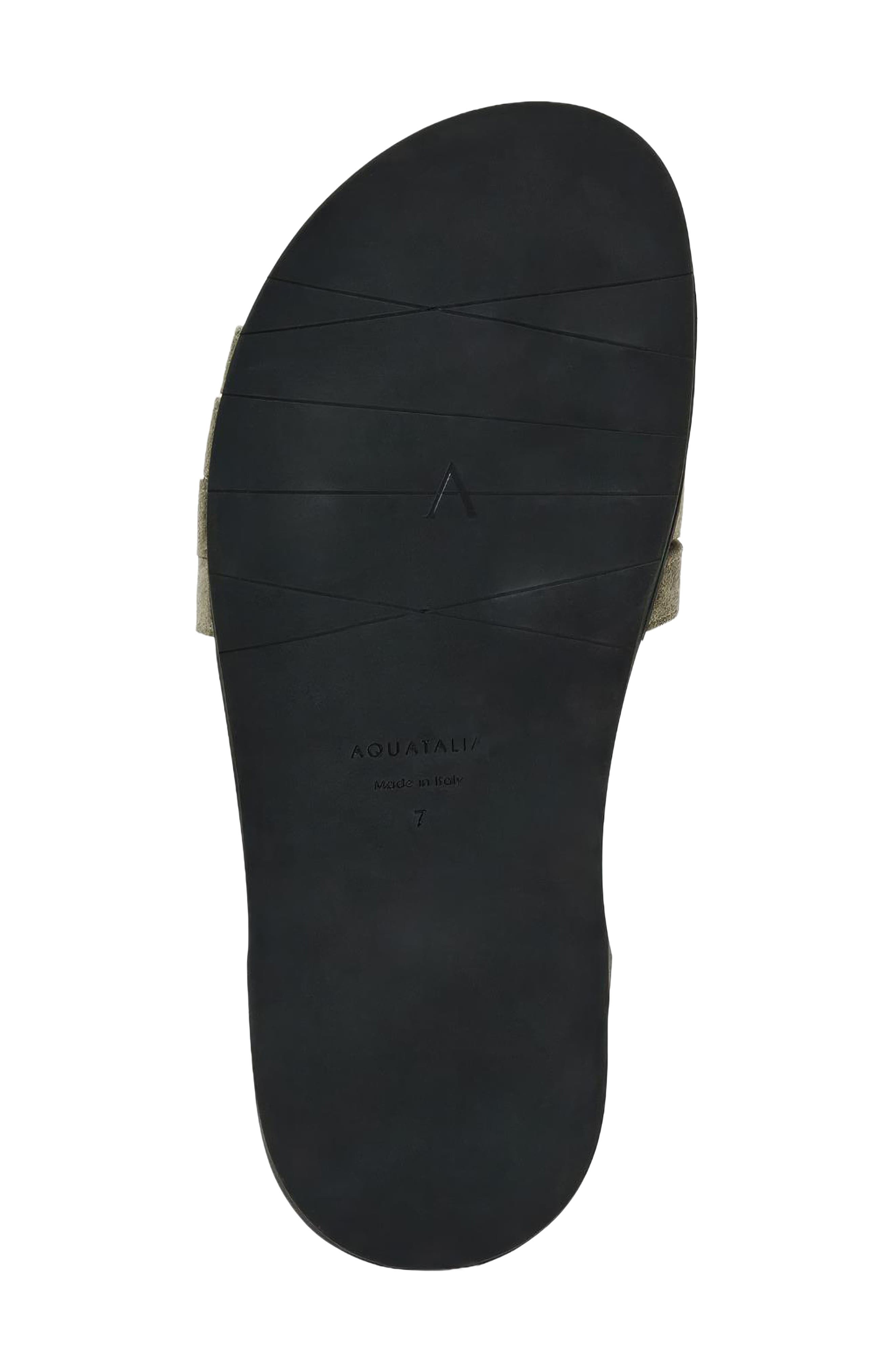 Ispera Weatherproof Slide Sandal, Alternate, color, SAGE SUEDE