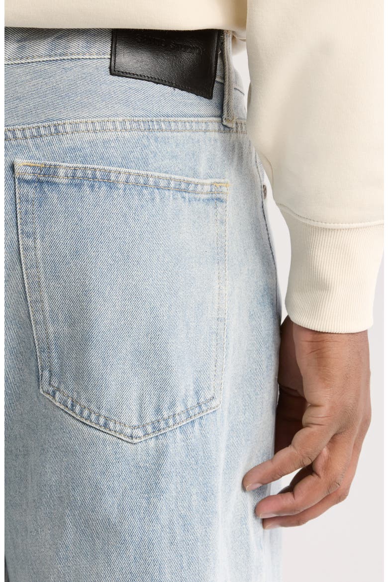 Roma Regular Straight Leg Jeans, Alternate, color, INDIGO STONE WASHED