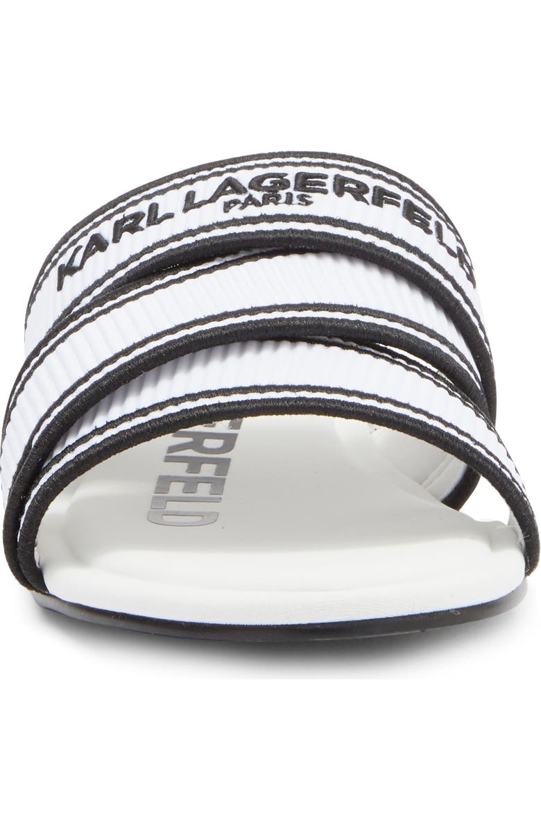 KARL LAGERFELD PARIS Caitlyn Slide Sandal, Alternate, color,