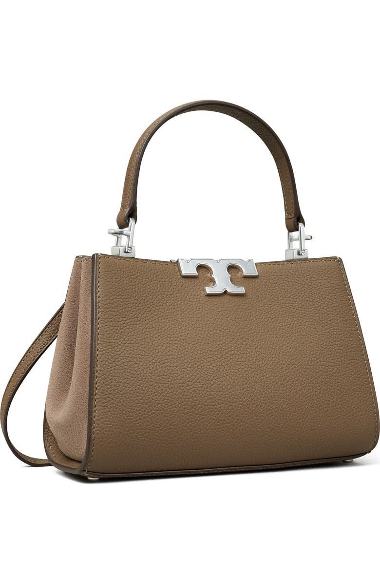 Tory Burch Mini Eleanor Pebble Leather Satchel, Alternate, color,