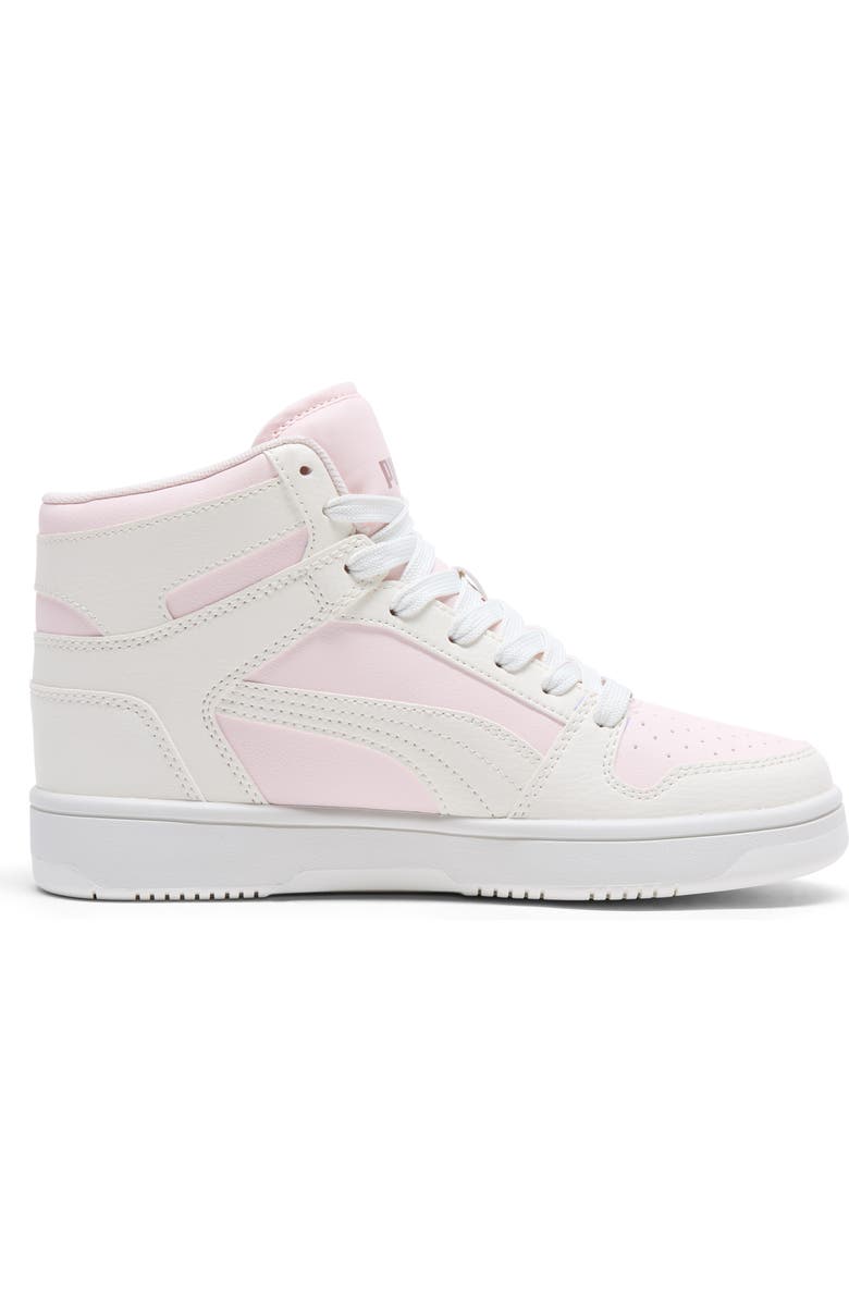 PUMA Rebound Layup High Top Sneaker, Alternate, color, Jasmine Flower/ Warm