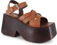 Candie's Elisabeth Ankle Strap Platform Sandal