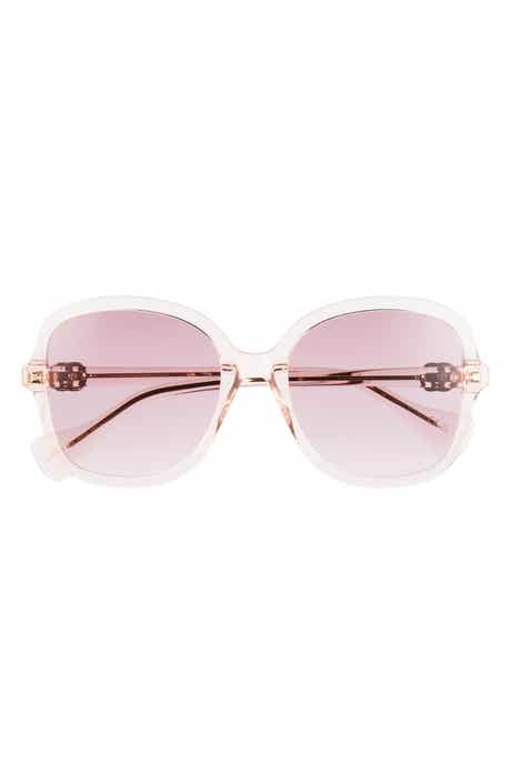 Gucci 56mm Round Sunglasses
