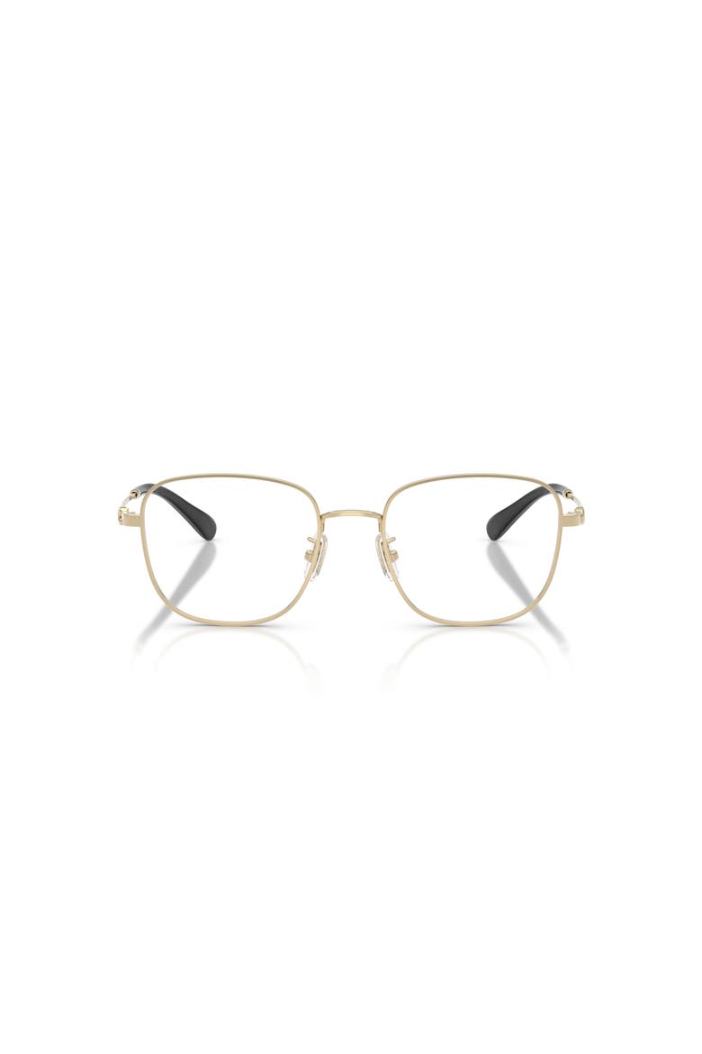 52mm Square optical glasses, Alternate, color, Gold