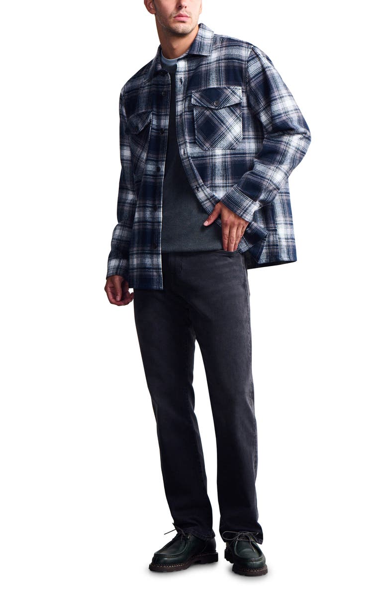 General Denim Works Roam Relaxed Straight Leg Jeans, Alternate, color, Smoke Denim