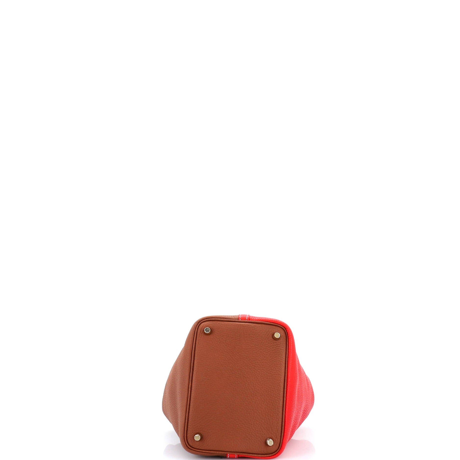 Pre-Owned Hermes Picotin Lock Bag Bicolor Clemence PM, Alternate, color, 