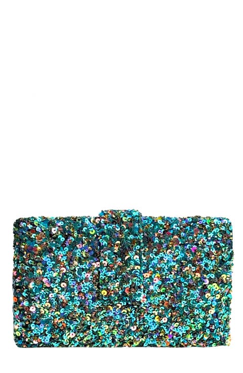 Fusion Sequin Kitsch Clutch