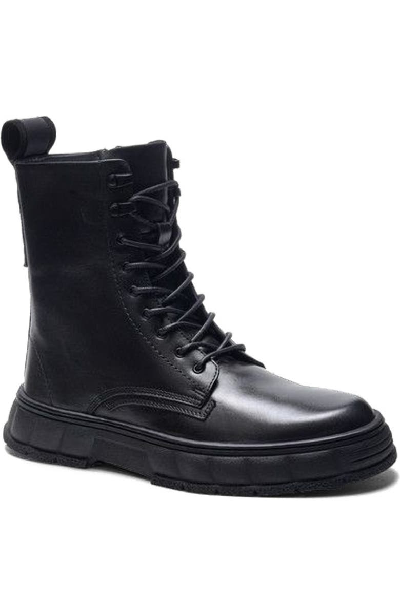 A. Veer Bastion Ankle Boot, Alternate, color, Black Leather