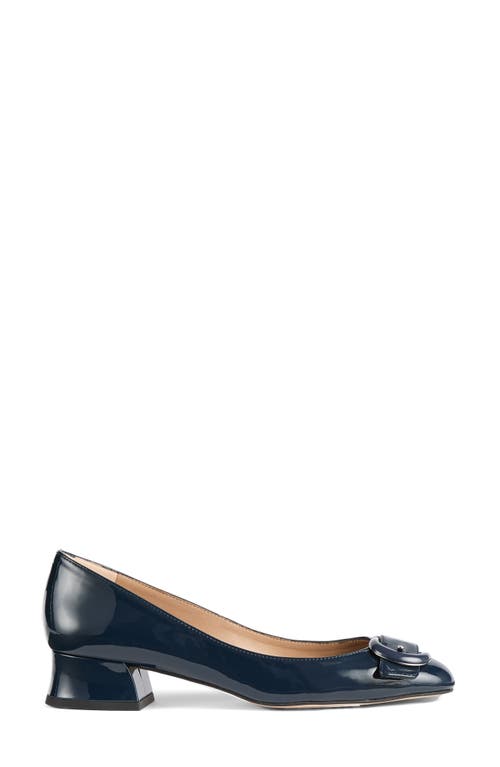 Lk Bennett Cic Resin Buckle Pump In Blue