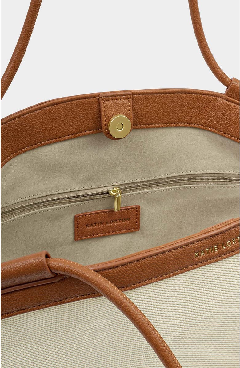 Katie Loxton Florence Tote Bag, Alternate, color, Cognac