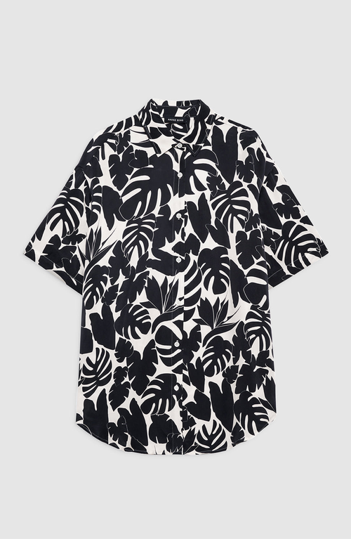 Anine Bing Tristan Bird Of Paradise Shirt In Multi