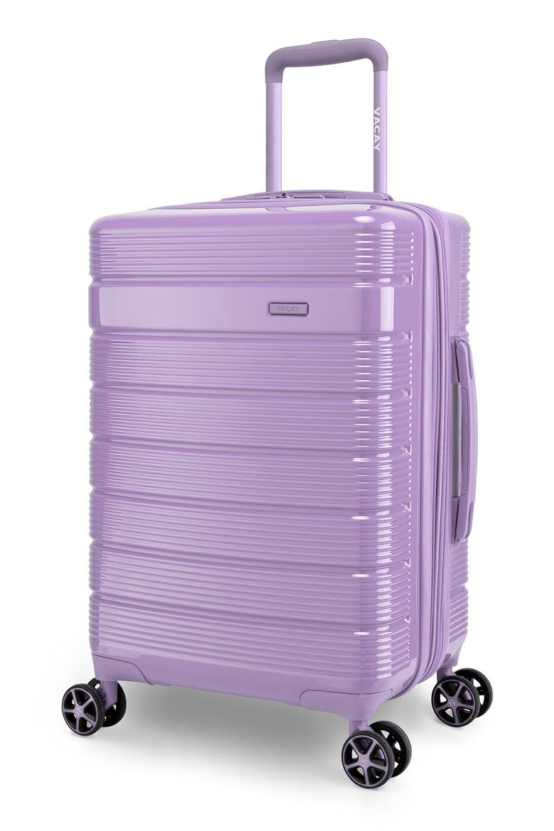 Spotlight Pastel 20" Hardside Spinner Suitcase, Main, color, PURPLE