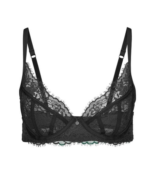 Adore Me Bonnie Contour Balconette Bra In Black