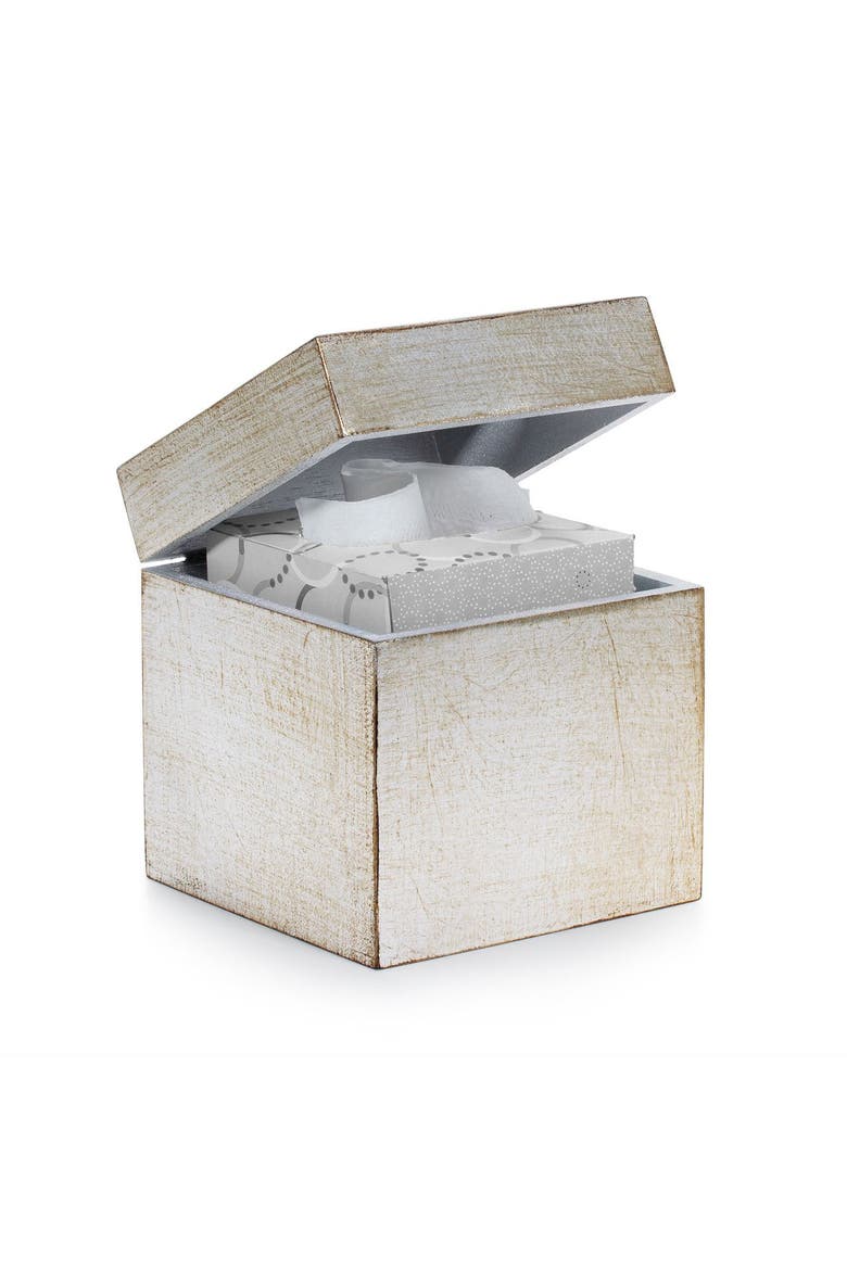 Classico Silver Tissue Cover, Alternate, color, SILVER