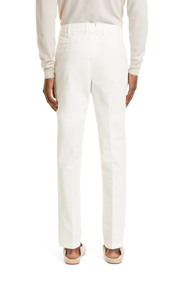 Loro Piana Pantaflat Stretch Cotton Pants, Alternate, color, 