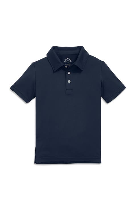 Short Sleeve Flexknit Polo (Toddler, Little Kid, & Big Kid)