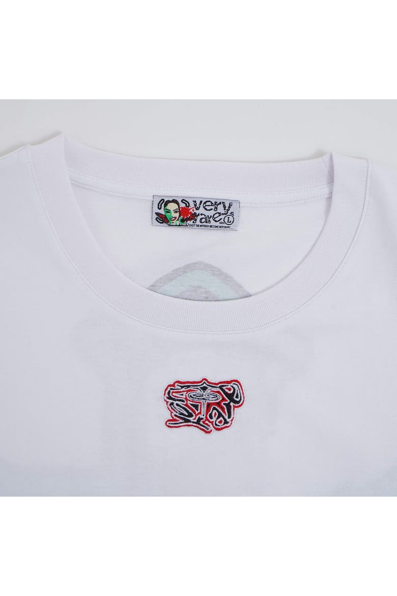 Jesus Sin Death Tee, Alternate, color, White